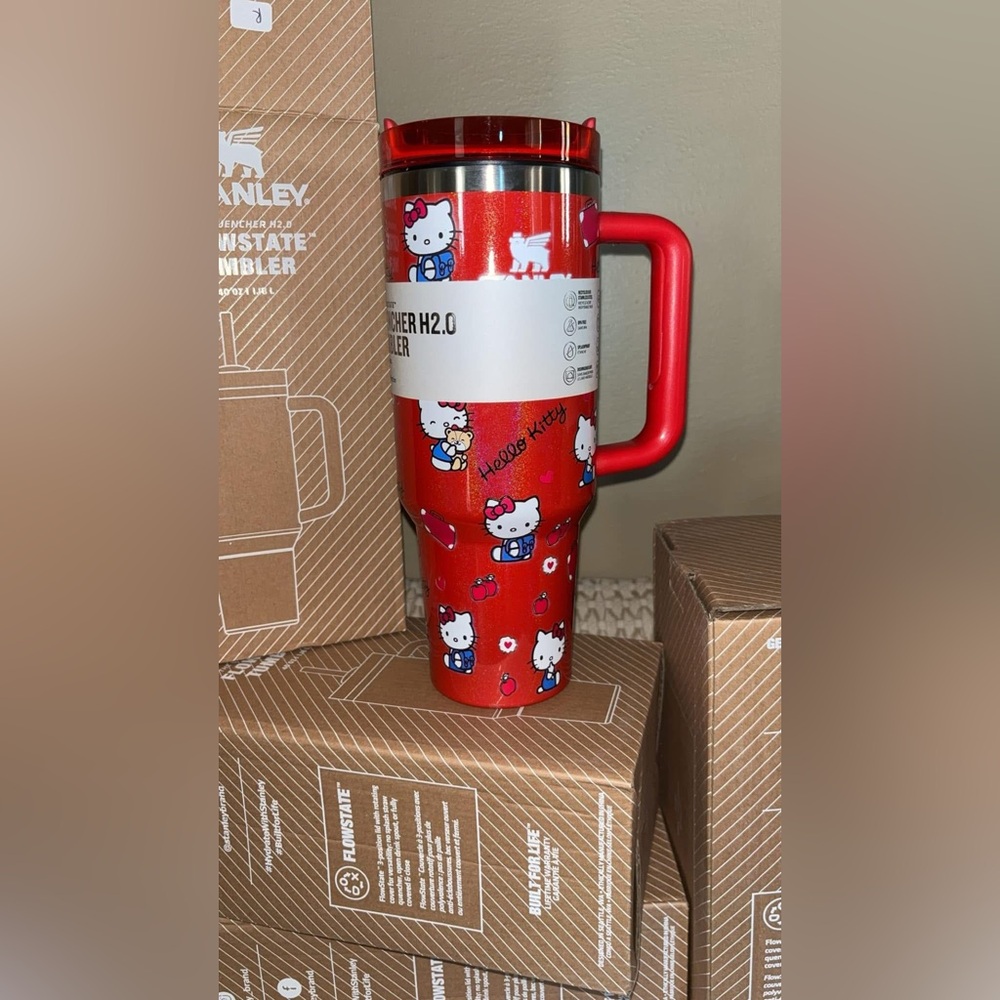 Hello Kitty x 40oz Stanley🖤